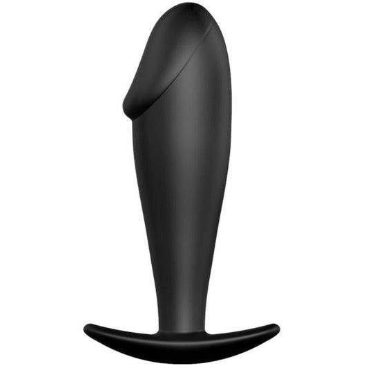 PRETTY LOVE - PLUG ANAL EM FORMATO DE PÊNIS DE SILICONE PRETO