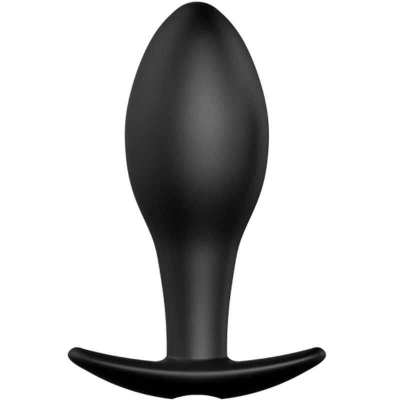 PRETTY LOVE - PLUG ANAL DE ÂNCORA DE SILICONE COM 12 MODOS DE VIBRAÇÃO PRETO