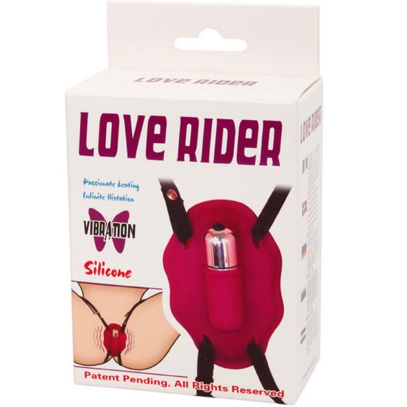BAILE - ARNÊS LOVE RIDER COM VIBRAÇÃO