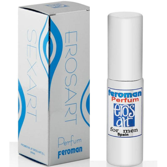 EROS-ART - PERFUME FEROMÔNIOS FEROMAN PARA HOMENS 20 ML