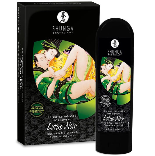 SHUNGA - CREME SENSIBILIZANTE DE LÓTUS NEGRO 60 ML