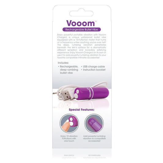 SCREAMING O - RECHARGEABLE VOOOM VIOLET VIOLET BALA