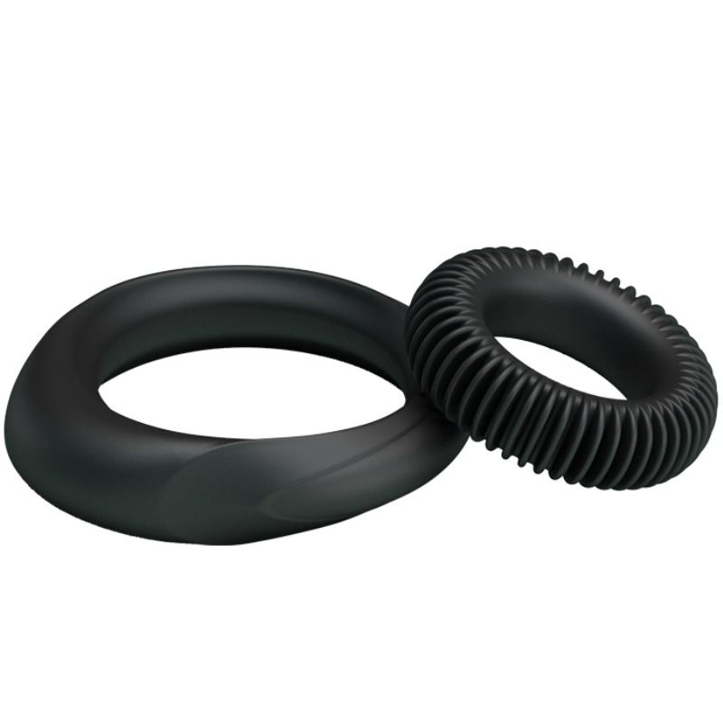BAILE - KIT 2 ANÉIS DE SILICONE ANEL DE MASCULINIDADE?