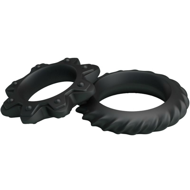 BAILE - KIT DE 2 ANÉIS DE FLOR DE SILICONE