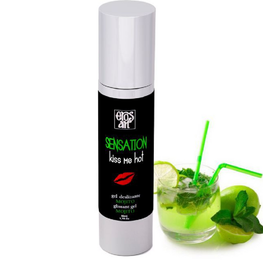 EROS-ART - LUBRIFICANTE NATURAL SENSAÇÃO MOJITO 50 ML