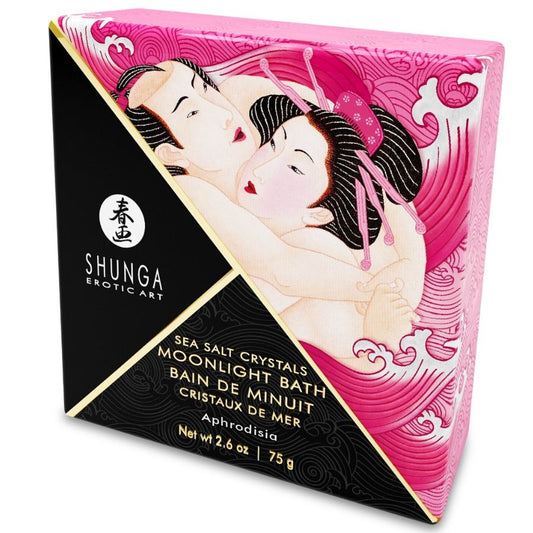 SHUNGA - SAIS DE BANHO AROMATIZADOS COM AFRODISIA 75 GR