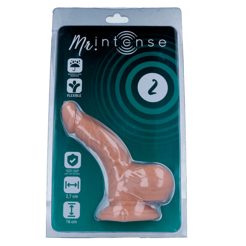 MR INTENSE - 2 REALISTIC PENISES 16 CM -O- 2.7 CM