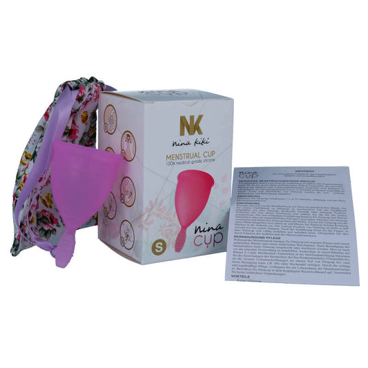 NINA KIKÍ - COPO MENSTRUAL ROXO - TAMANHO P