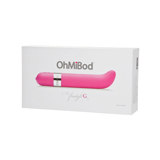 OHMIBOD - VIBRADOR ESTIMULADOR DE PONTO G ROSA FREESTYLE