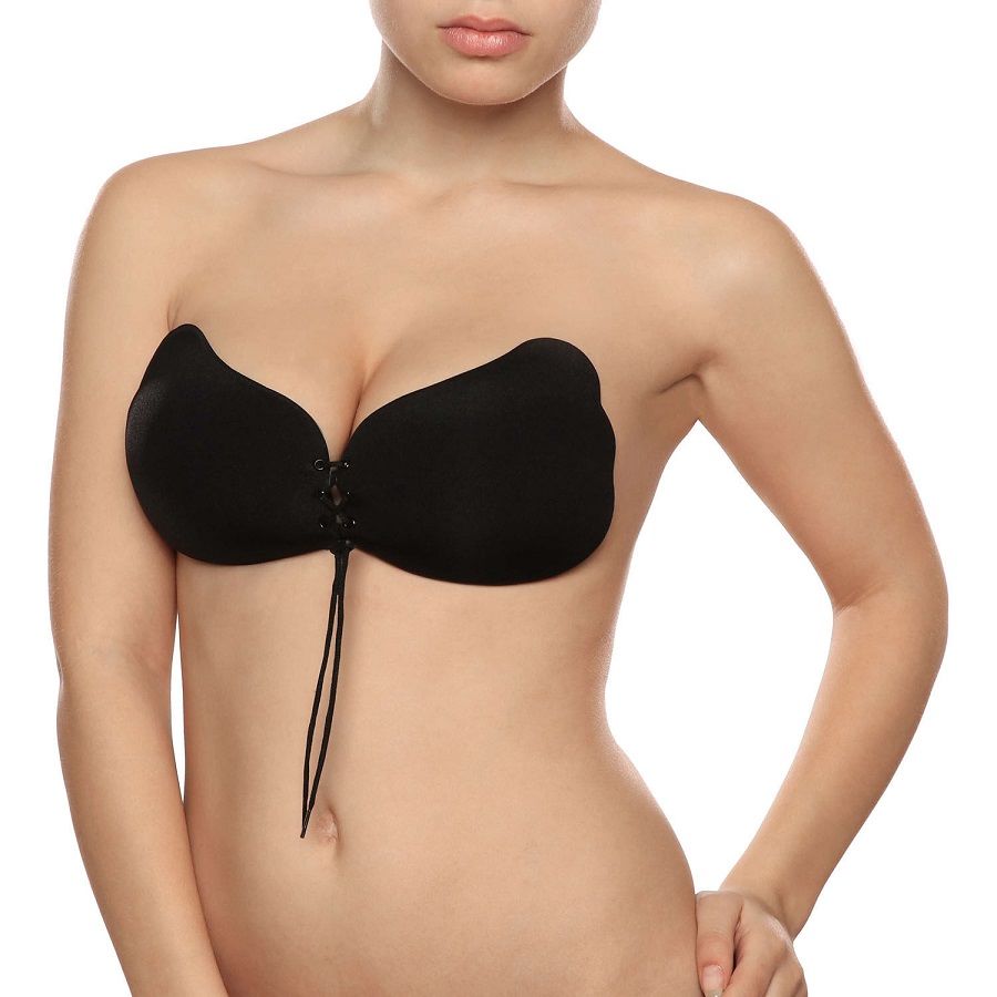 BYE-BRA - LACE-IT PUSH-UP REFORÇO COPO PRETO