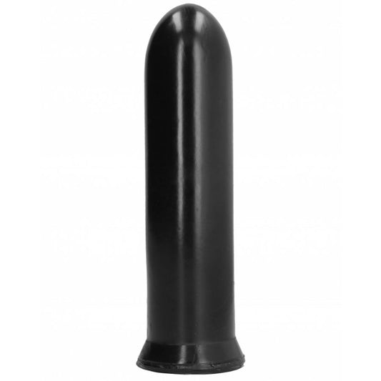 ALL BLACK - DILDO PRETO DE 19 CM