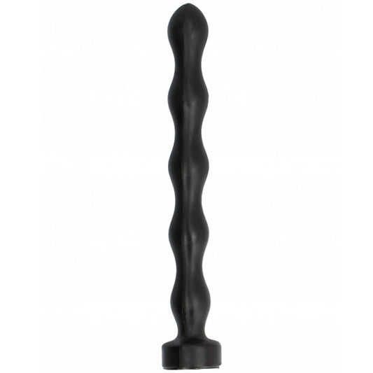 ALL BLACK - PLUG ANAL BOLA 32 CM