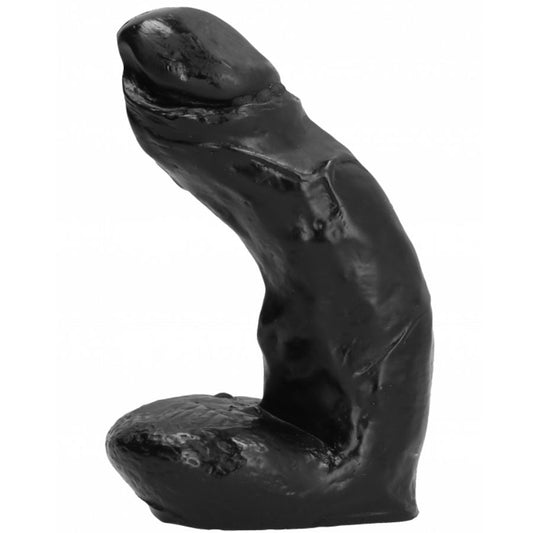 TODO PRETO - DILDO REALÍSTICO DE 15 CM