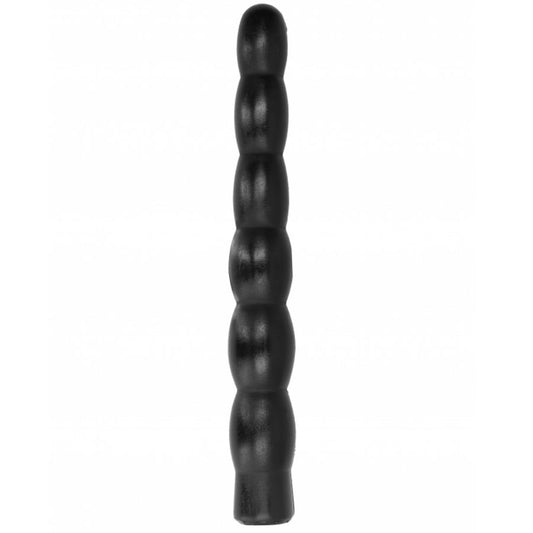 ALL BLACK - DILDO ANAL DE 32 CM