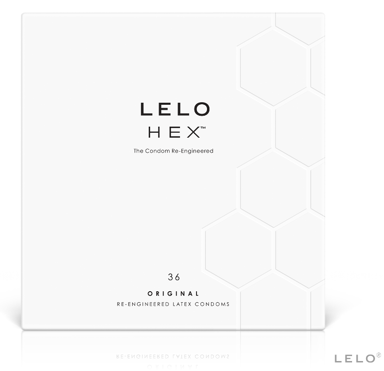 LELO - HEX CONDOMS BOX 36 UNITS