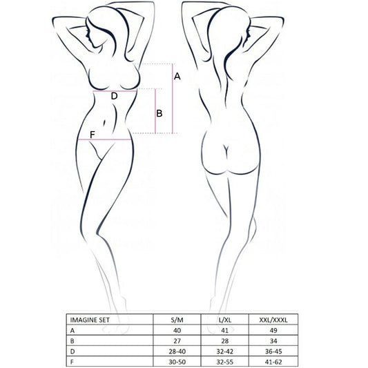 PAIXÃO - MULHER IMAGINE CONJUNTO TALA L/XL