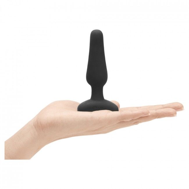 B-VIBE - PLUG ANAL COM CONTROLE REMOTO PARA NOVATOS PRETO