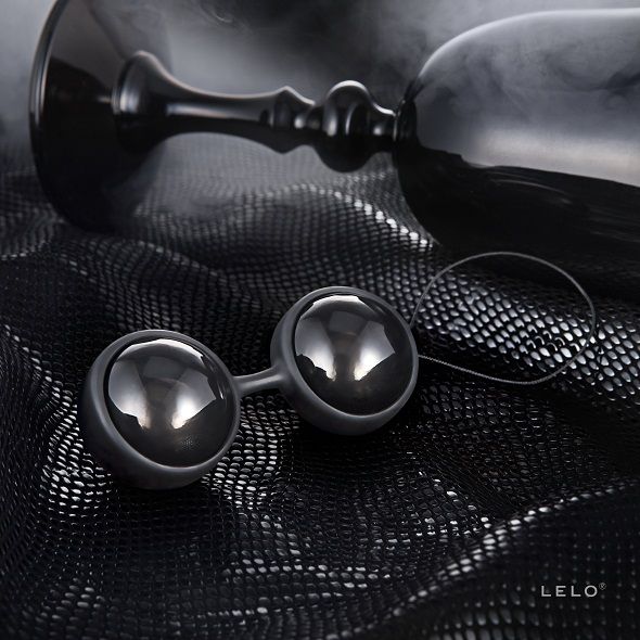 LELO - LUNA BEADS BOLAS KEGEL PRETAS