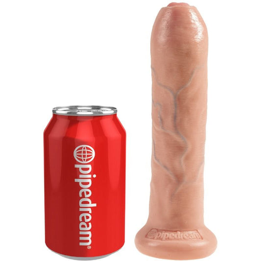 KING COCK - REALISTIC UNCUT FLESH DILDO 21 CM