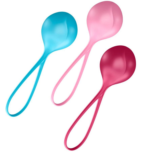 SATISFYER - CONJUNTO DE TREINAMENTO LOVEBALLS 3