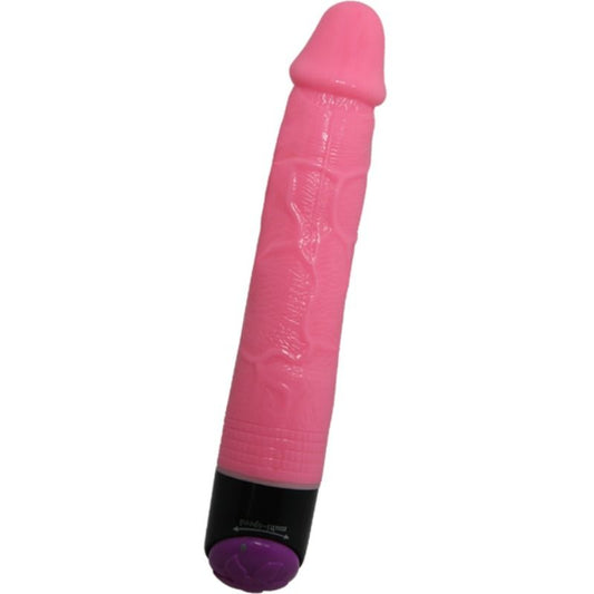 BAILE - VIBRADOR SEXUAL REALÍSTICO COR ROSA 23 CM