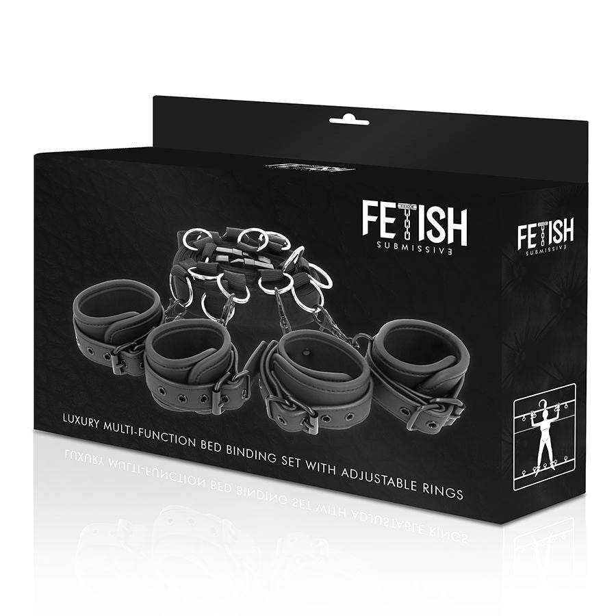 FETISH SUBMISSIVE - LUXURY BED RELIX SET WITH NOPRENE LINING