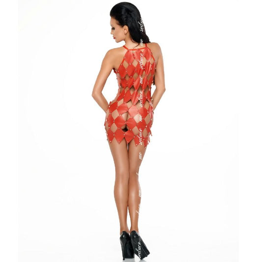 ME-SEDUCE - VESTIDO VERMELHO GWEN P/M