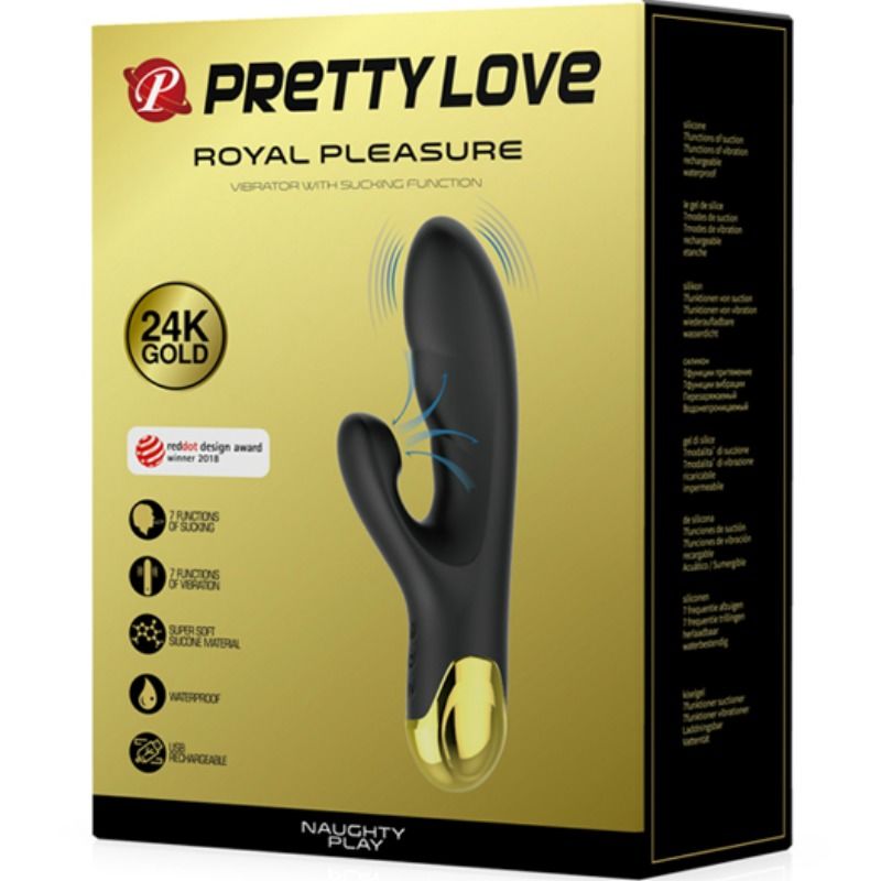 PRETTY LOVE - BRINCADEIRA INTELIGENTE E TRAVESSA VIBRAÇÃO E ASPIRAÇÃO