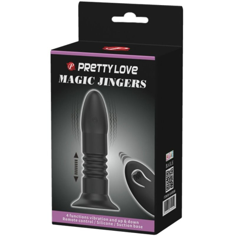 PRETTY LOVE - PLUG MAGIC JINGER ALTO E BAIXO E VIBRAÇÃO