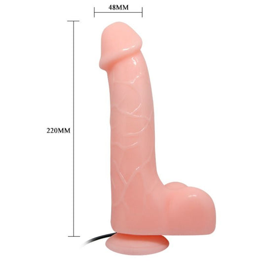 BAILE - BARBARA VIBRADOR REALISTA NATURAL 22 CM