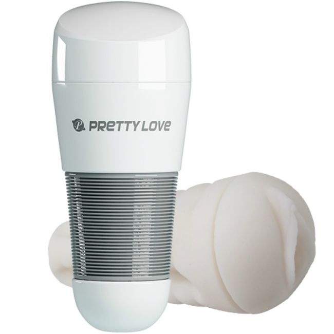 PRETTY LOVE - MASTURBADOR DE VAGINA WHITE KITTY