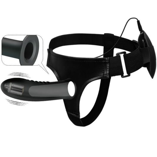 PRETTY LOVE - MYRON COM VIBRAÇÃO E DILDO OCO