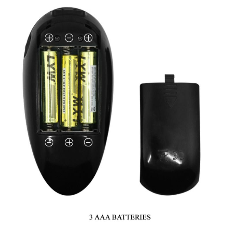 PRETTY LOVE - MYRON COM VIBRAÇÃO E DILDO OCO