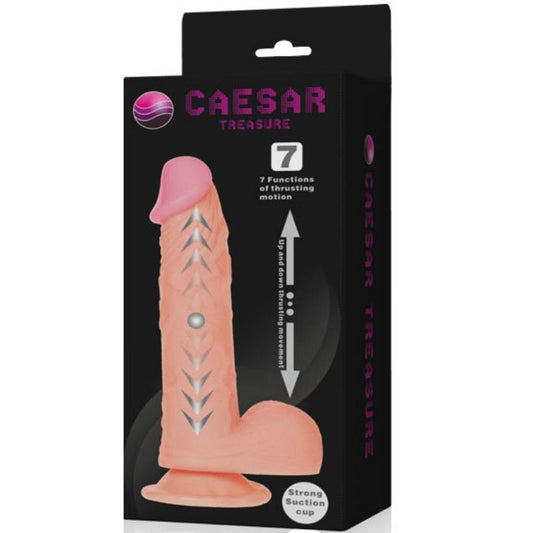 BAILE - CAESAR TREASURE DILDO REALISTA FUNÇÃO PARA CIMA E PARA BAIXO