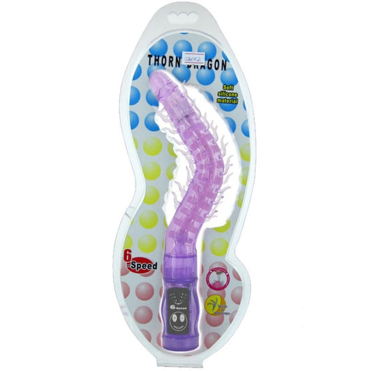 BAILE - VIBRADOR ESTIMULADOR ESPINHO LILÁS