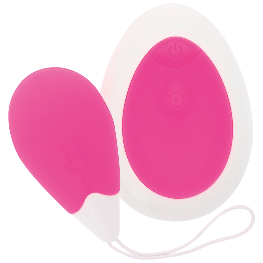 INTENSO - VIBRADOR JAN EGG CONTROLE REMOTO ROSA