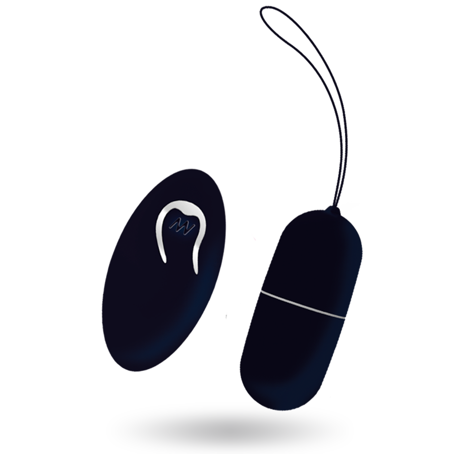 INTENSO - OVO VIBRANTE FLIPPY I COM CONTROLE REMOTO PRETO