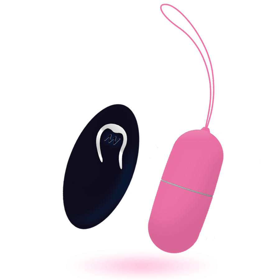 INTENSO - OVO VIBRANTE FLIPPY I COM CONTROLE REMOTO ROSA