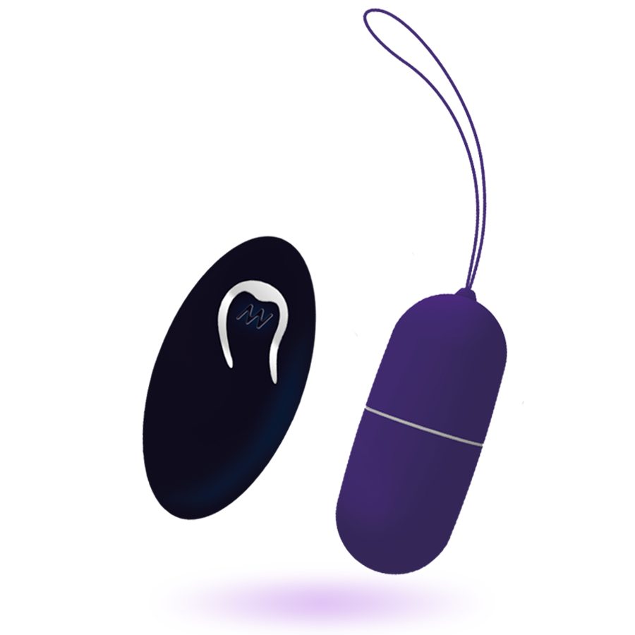 INTENSO - OVO VIBRANTE FLIPPY I COM CONTROLE REMOTO ROXO