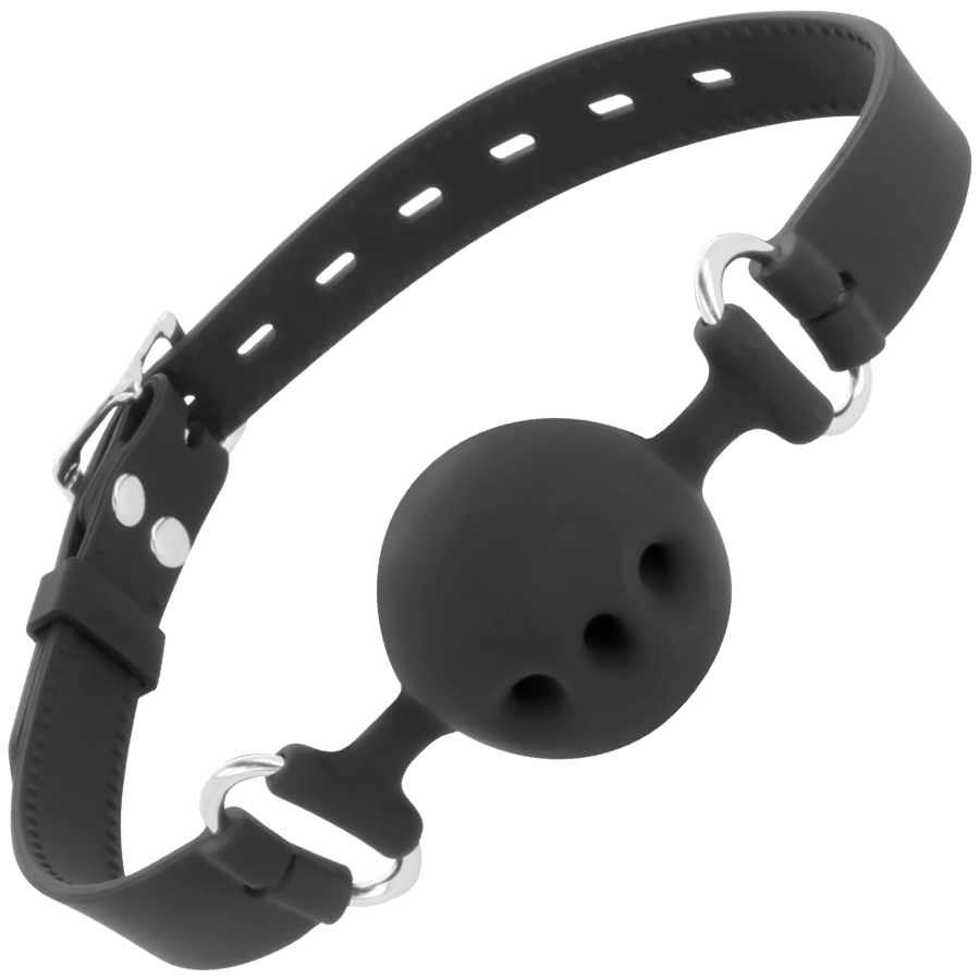 DARKNESS - BLACK BREATHABLE SILICONE STICK