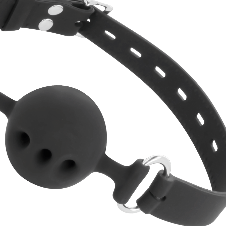 DARKNESS - BLACK BREATHABLE SILICONE STICK