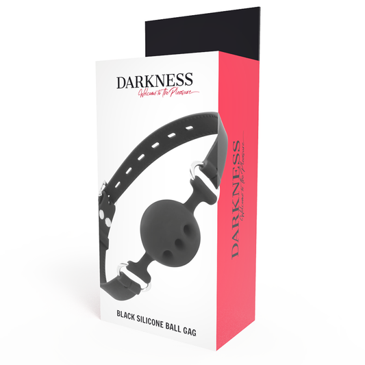 DARKNESS - BLACK BREATHABLE SILICONE STICK