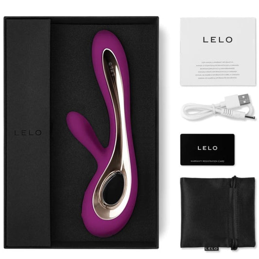 LELO - VIBRADOR SORAYA 2 RABBIT ROSA PROFUNDO