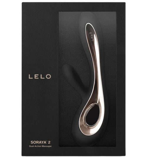LELO - SORAYA 2 VIBRADOR COELHO PRETO