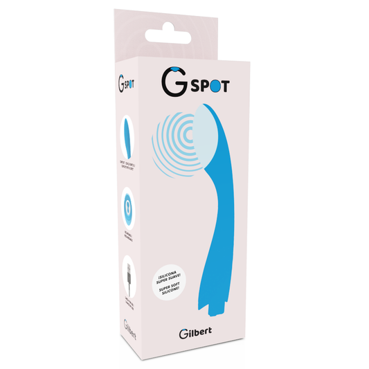 G-SPOT - VIBRADOR PONTO G G-SPOT AZUL TURQUESA GYLBERT