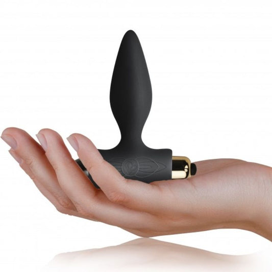ROCKS-OFF - PLUG ANAL SMALL SENSATIONS PARA INICIANTES - PRETO