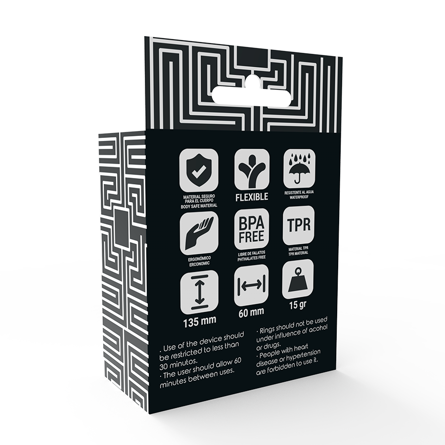 ADDICTED TOYS - COCK RING SET - SMOKY