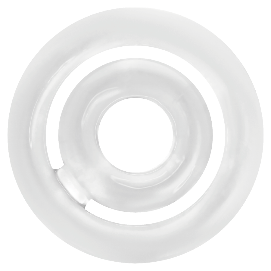 ADDICTED TOYS - POTENZ - PÊNIS C-RING TRANSPARENTE