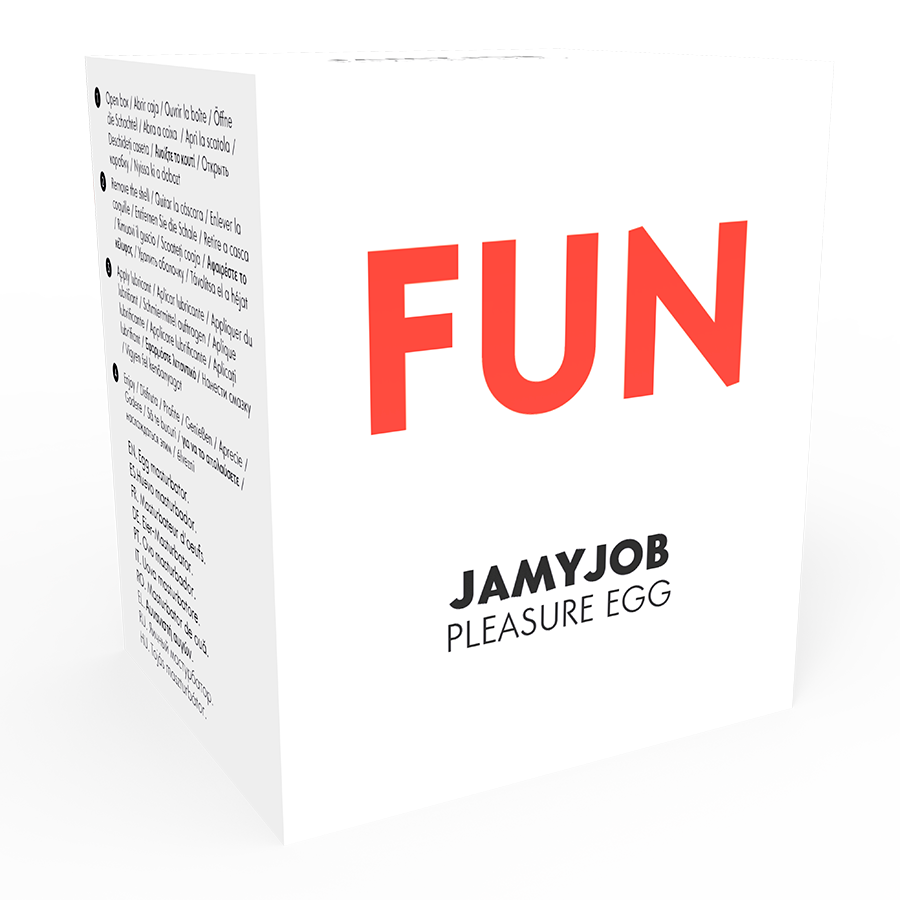 JAMYJOB - EGG MASTURBADOR VERMELHO EDIÇÃO DISCRETA