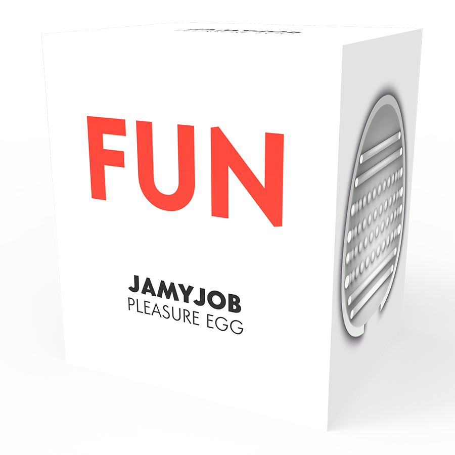JAMYJOB - EGG MASTURBADOR VERMELHO EDIÇÃO DISCRETA